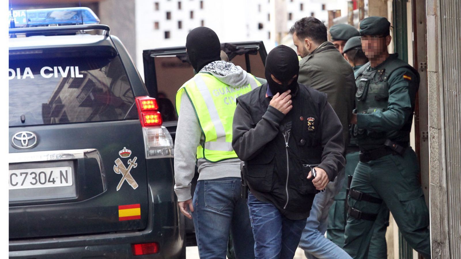 Trasladan al presunto yihadista detenido en la localidad riojana de Calahorra