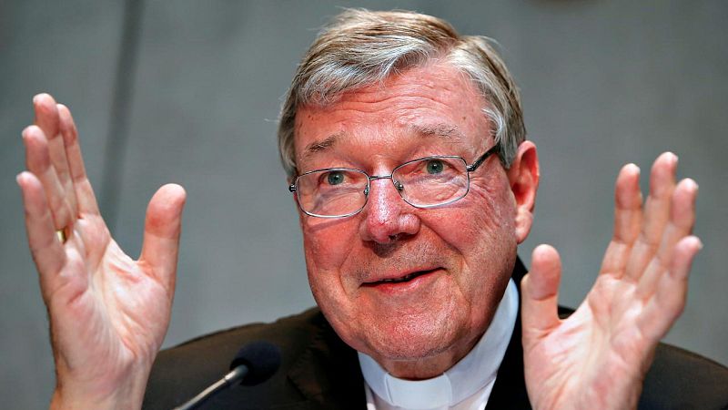El cardenal australiano George Pell, en una imagen de archivo, ya como responsable de finanzas de El Vaticano