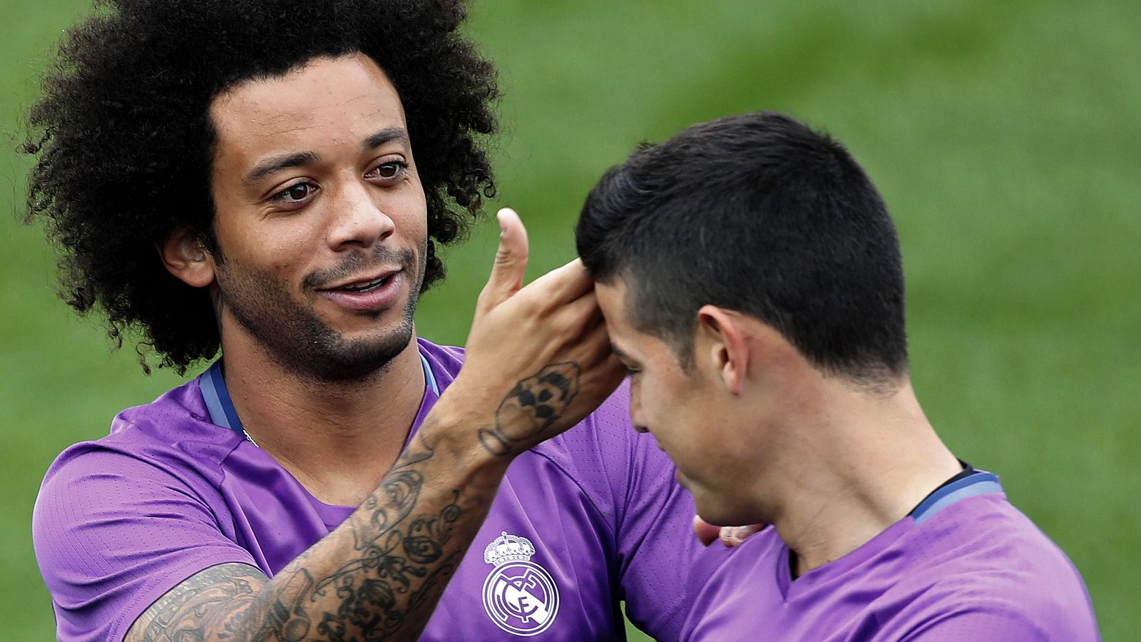 Marcelo y James no jugarán contra el Legia.