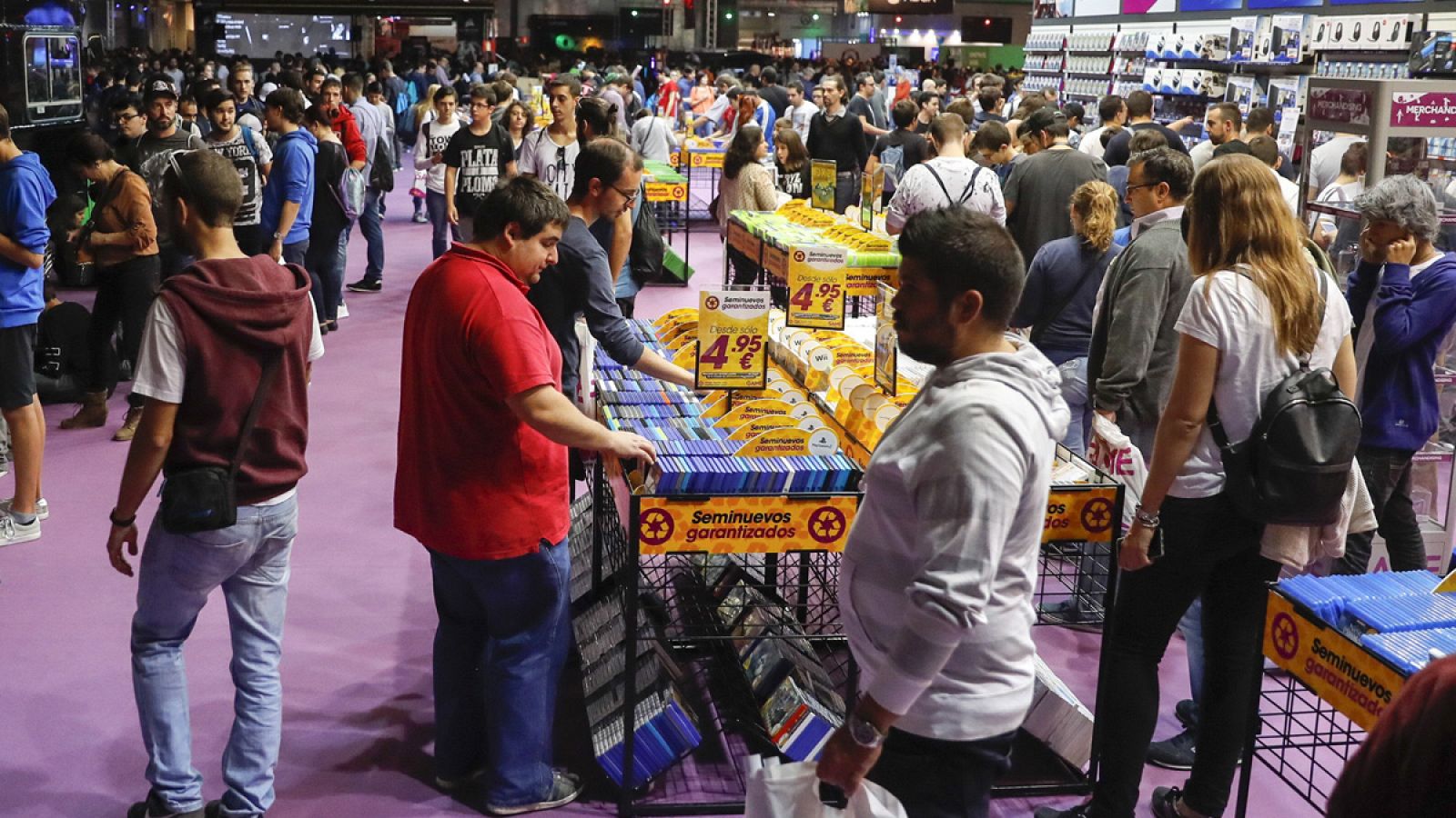 La feria de videojuegos ha ocupado 30.000 metros cuadrados.