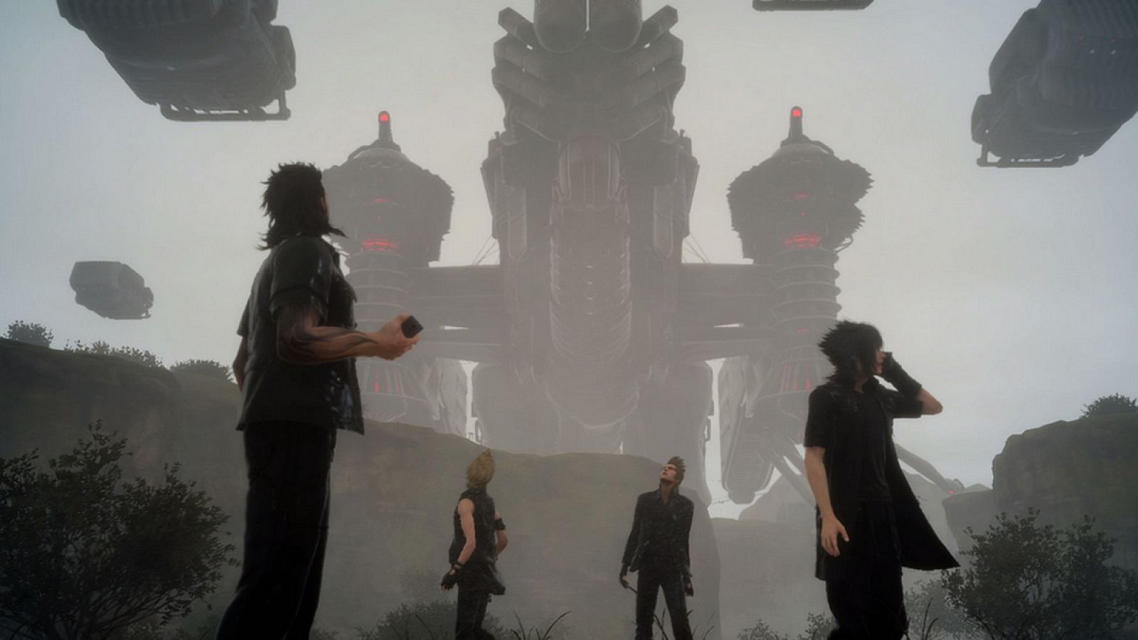 Captura del videojuego Final Fantasy XV.