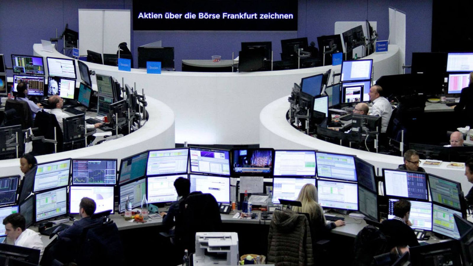 Imagen de la Bolsa de Fráncfort