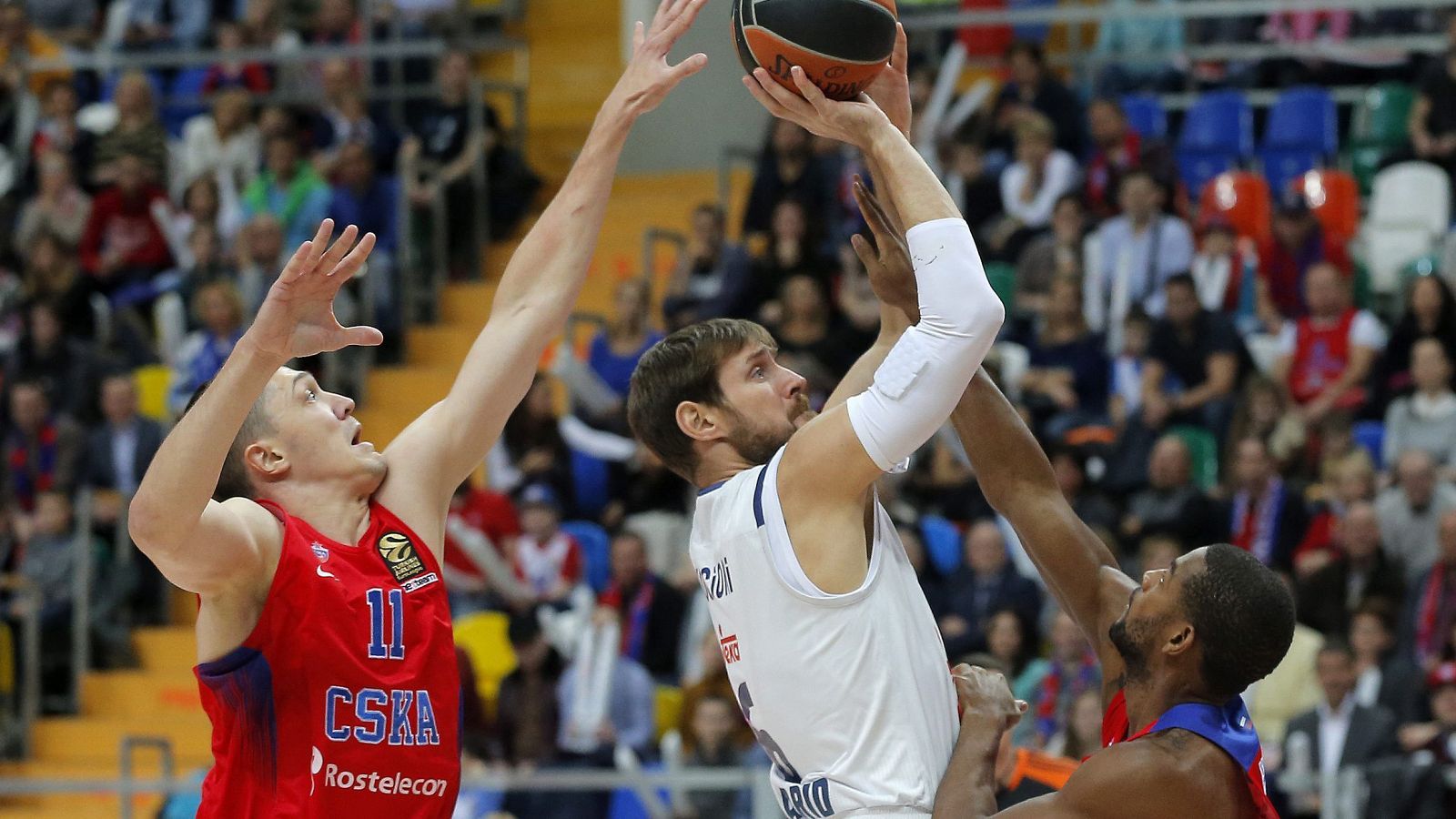 El Madrid no ha podido con el CSKA en Moscú