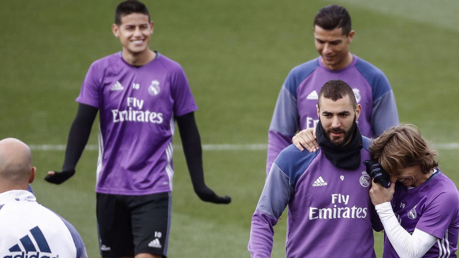 Entrenamiento del Real Madrid