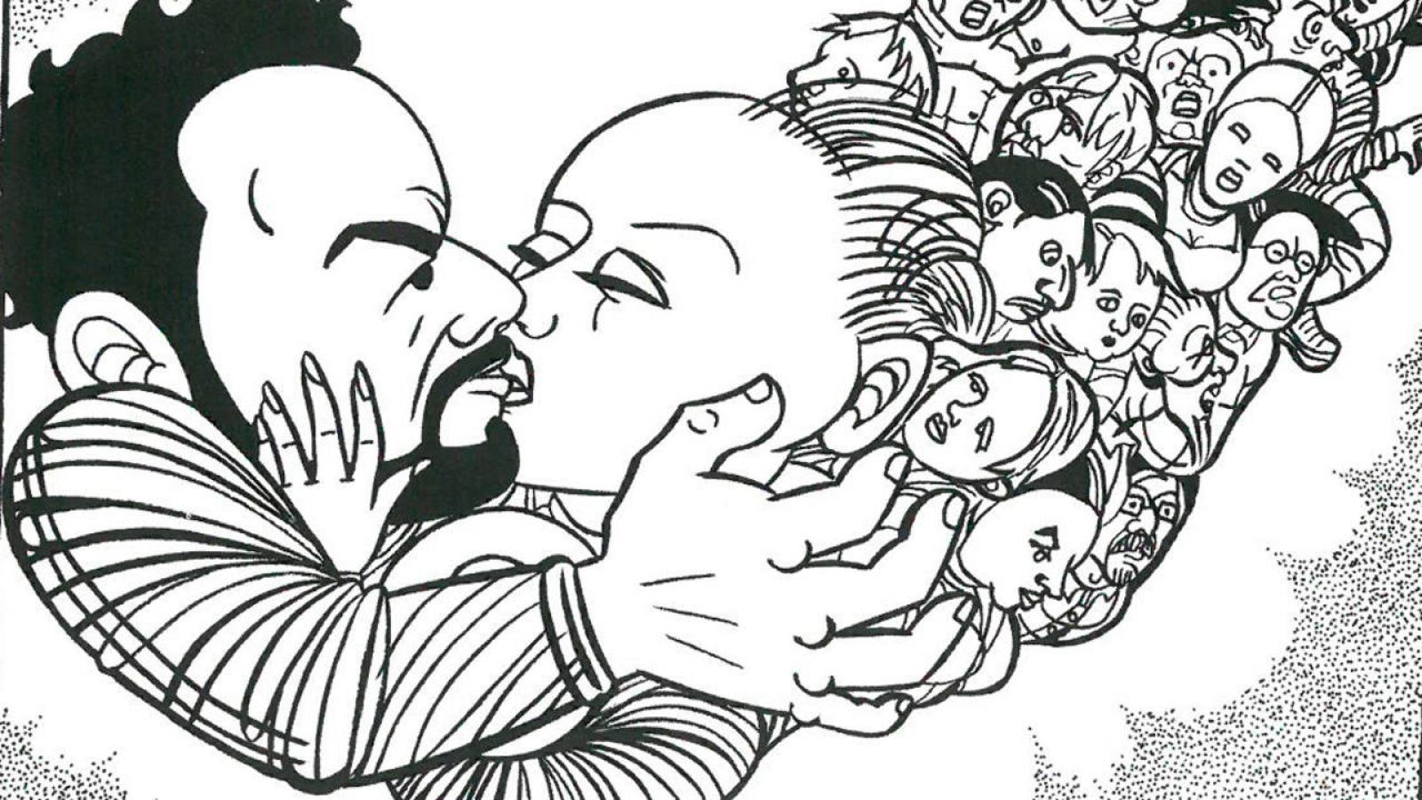 Ilustración de un poema de José Luis Piquero