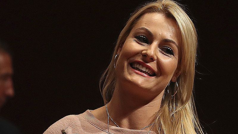 La haltera española Lidia Valentín