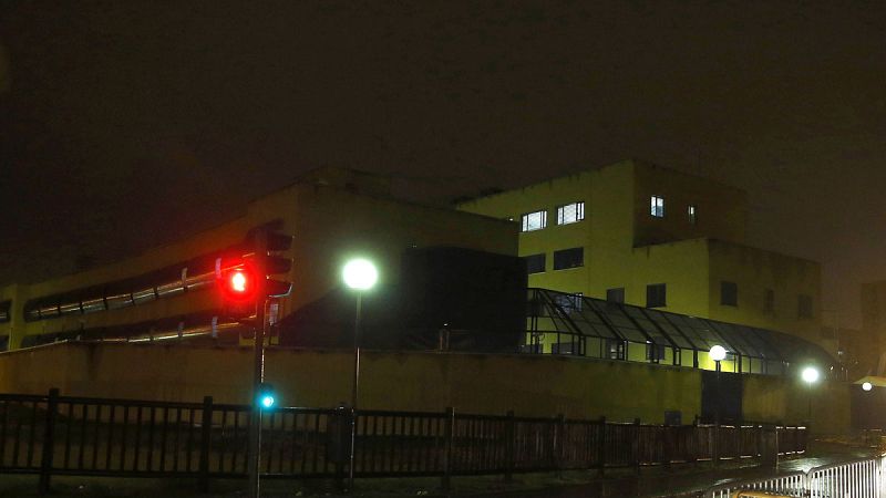 Vista del CIE de Aluche del que este domingo se fugaron trece inmigrantes