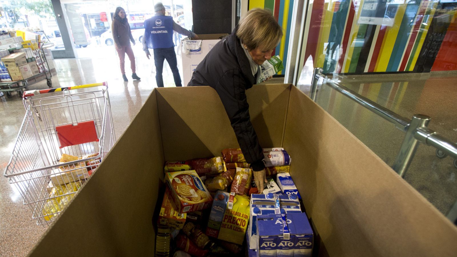 El Banco de Alimentos recoge 22 millones de kilos para los más necesitados