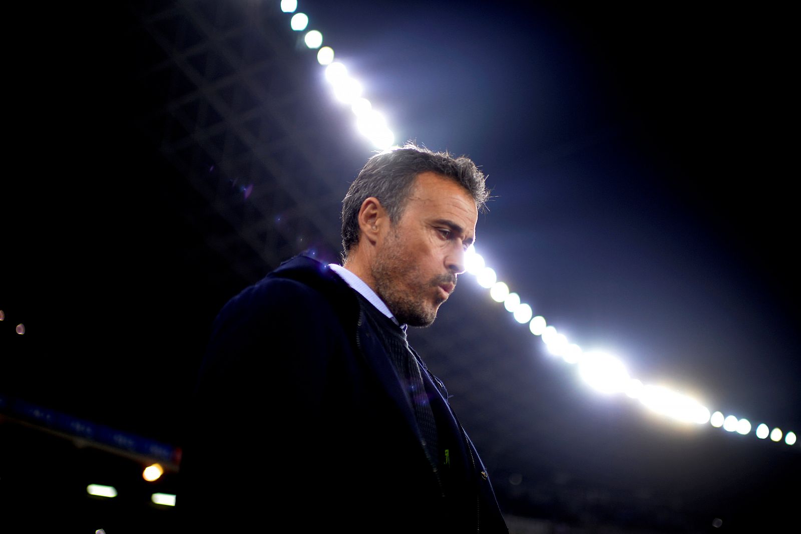 El entrenador del FC Barcelona, Luis Enrique.