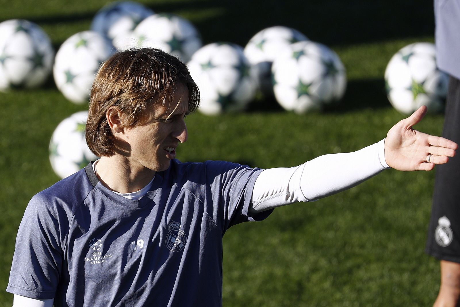 ENTRENAMIENTO DEL REAL MADRID EN VALDEBEBAS