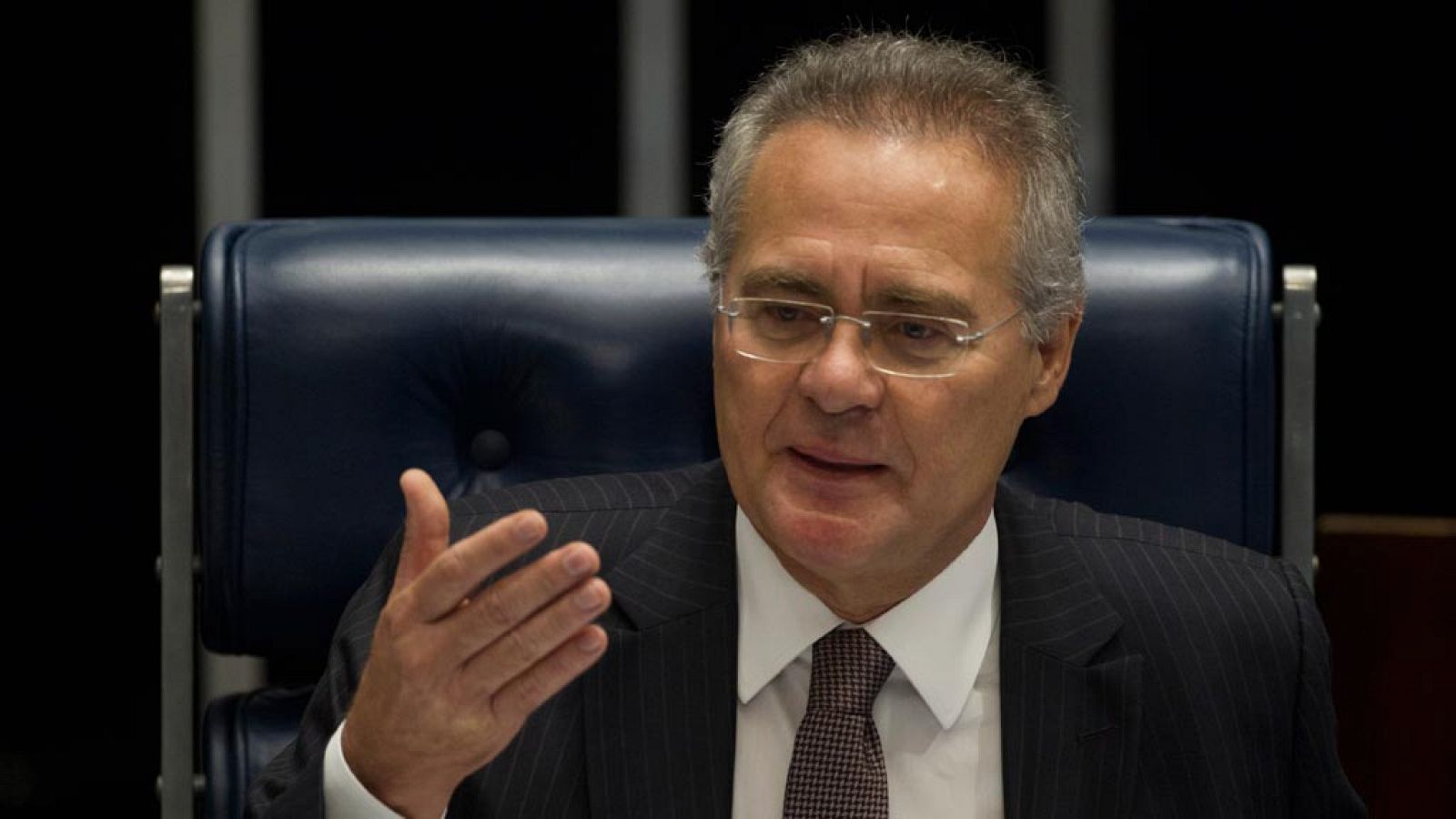 El presidente del Senado de Brasil, Renán Calheiros