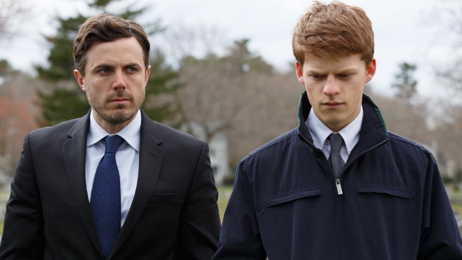 Casey Affleck y Lucas Hedges en 'Manchester frente al mar'.