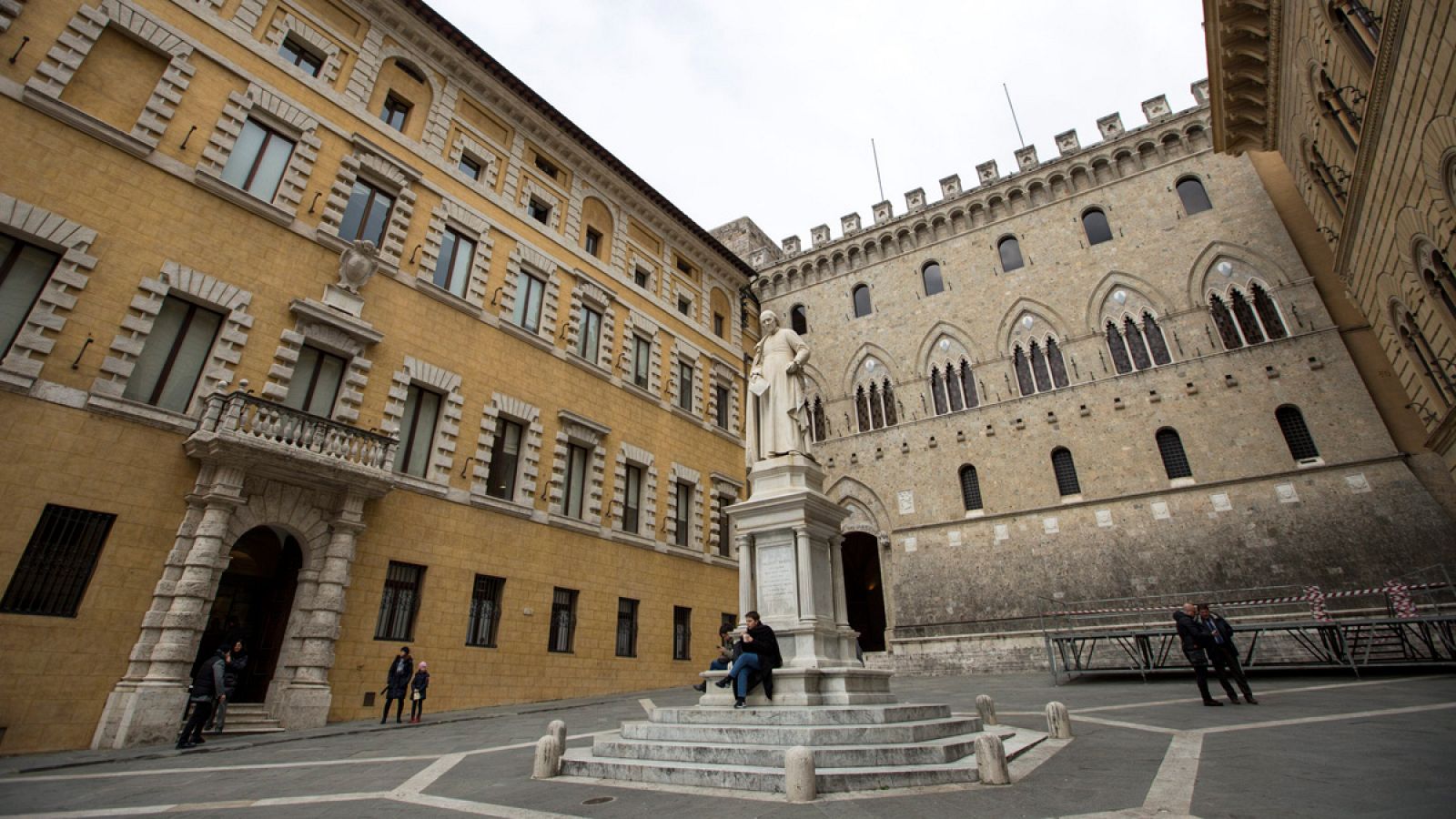 Sede de la italiana Banca Monte dei Paschi di Siena