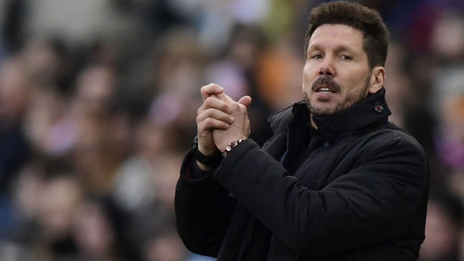 El entrenador del Atlético de Madrid, Diego 'Cholo' Simeone