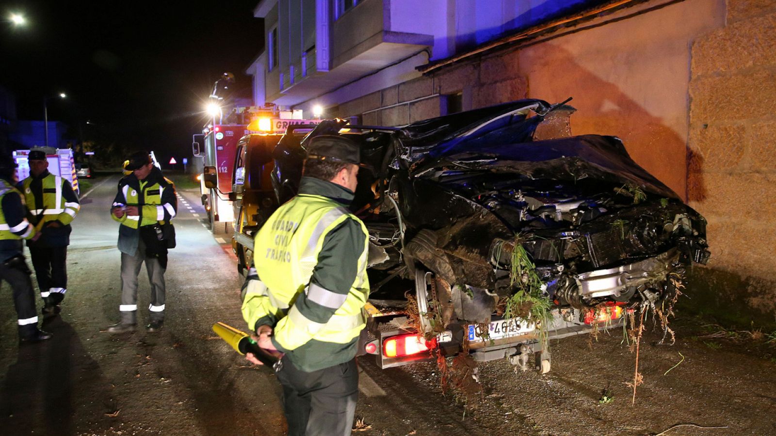 Dos personas han fallecido en Monterrei, en Ourense, este lunes 26 de diciembre