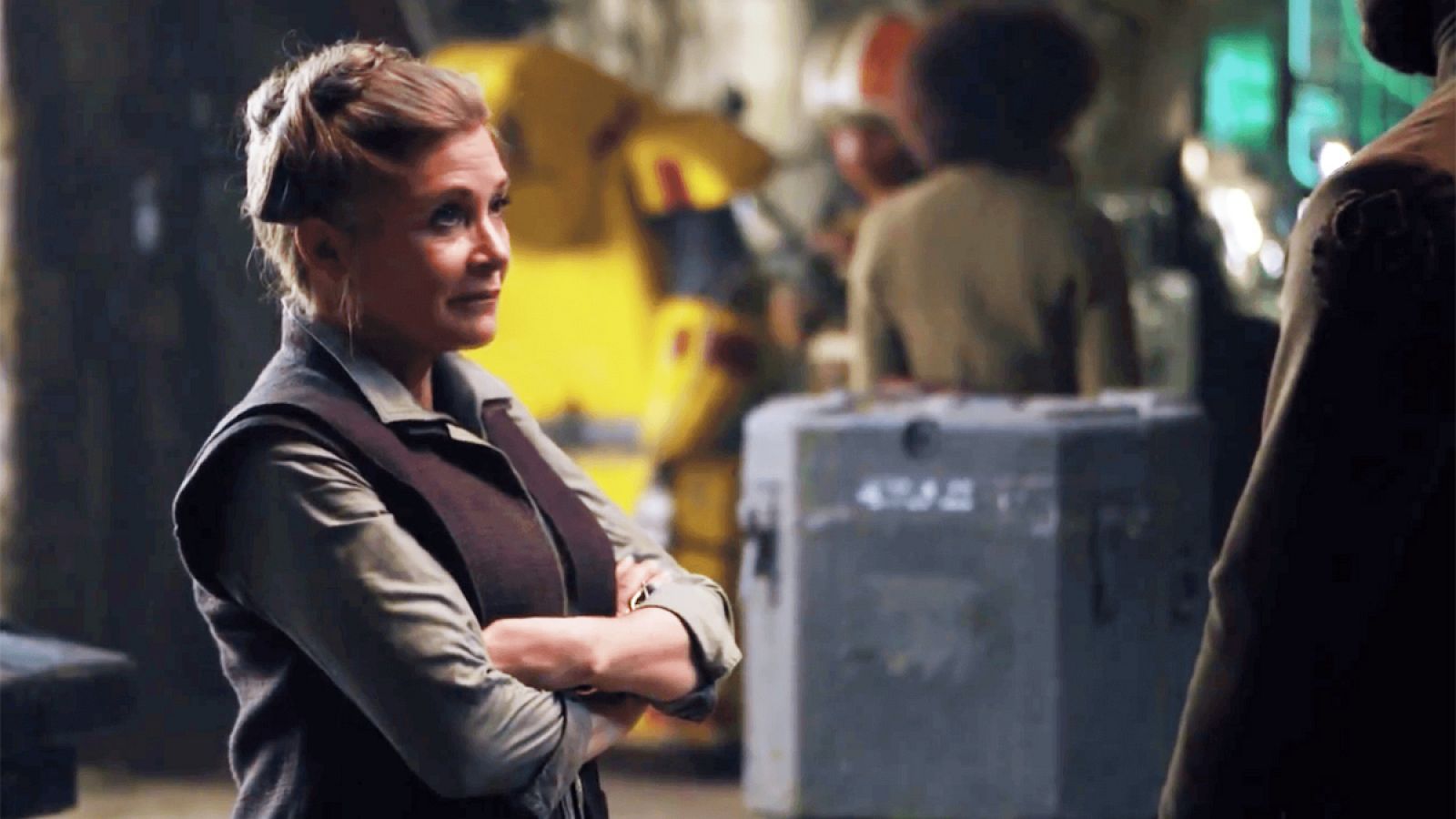 Carrie Fisher en 'Star Wars VII: El despertar de la fuerza'