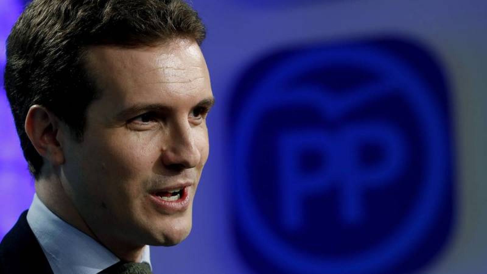 El vicesecretario de Comunicación, Pablo Casado.