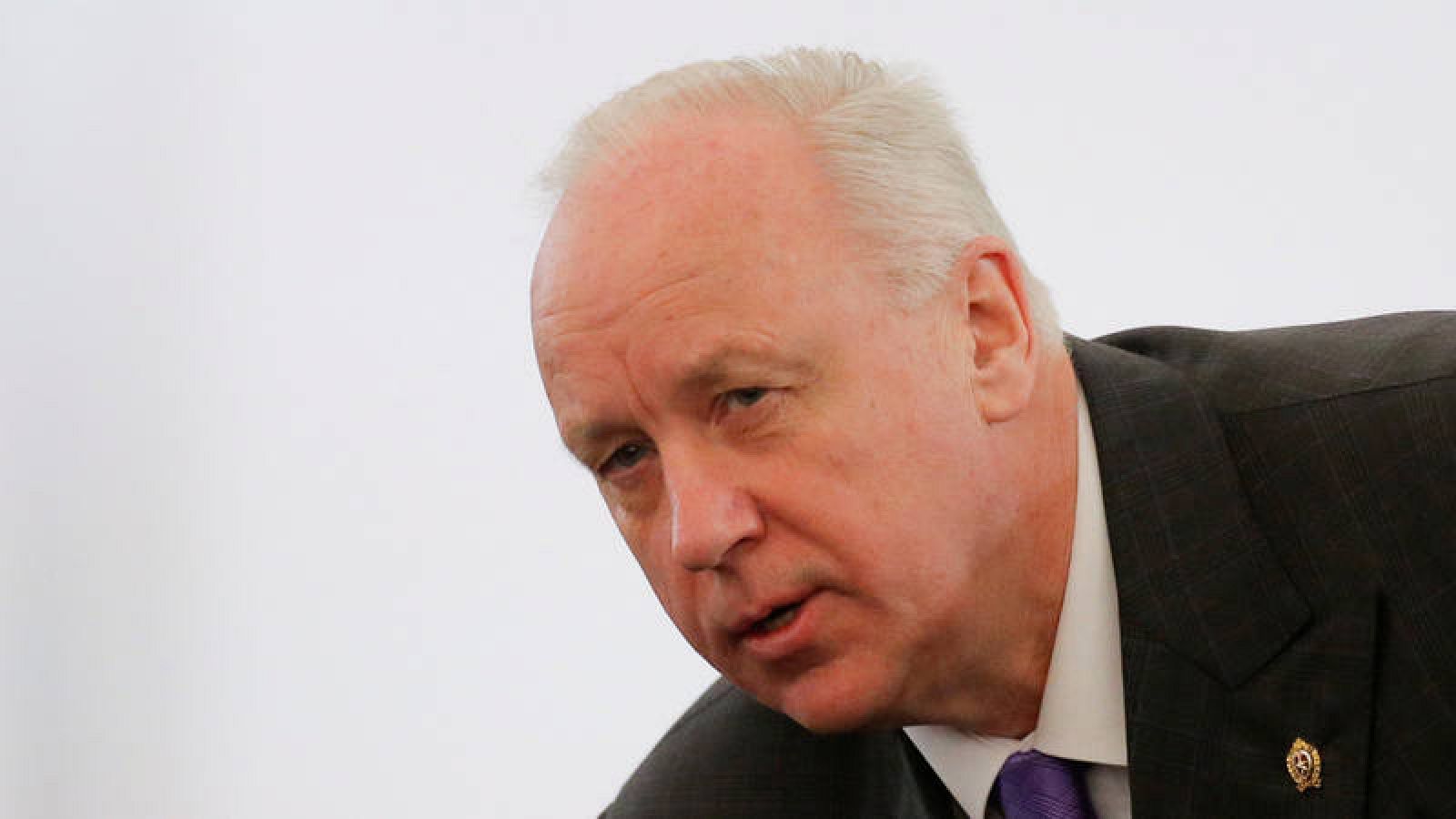  Alexander Bastrykin, titular del Comité de Investigaciones de Rusia, en una imagen de archivo.