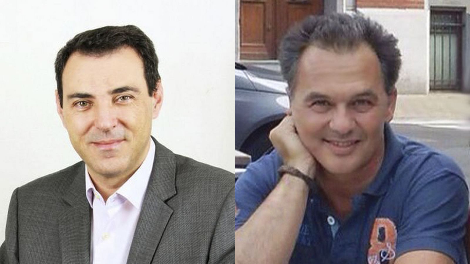 Los candidatos que competirán contra Rivera en las primarias: Juan Carlos Bermejo y Diego de los Santos.