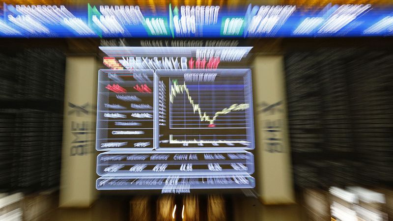 Imagen de archivo de la Bolsa de Madrid