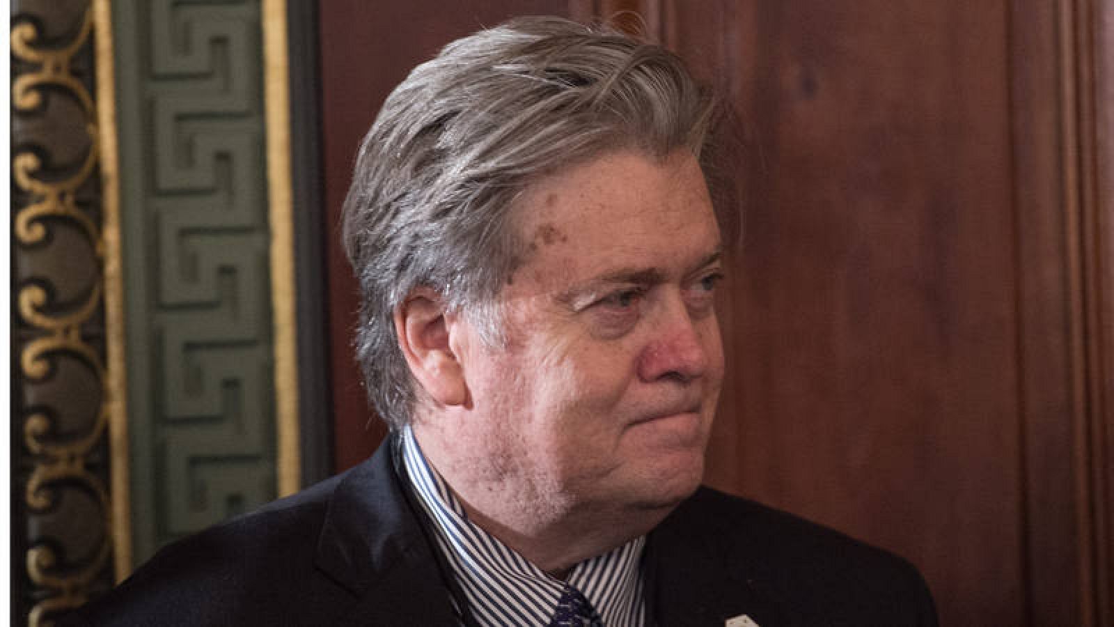 El Jefe de Estrategia de la Casa Blanca, Steve Bannon.