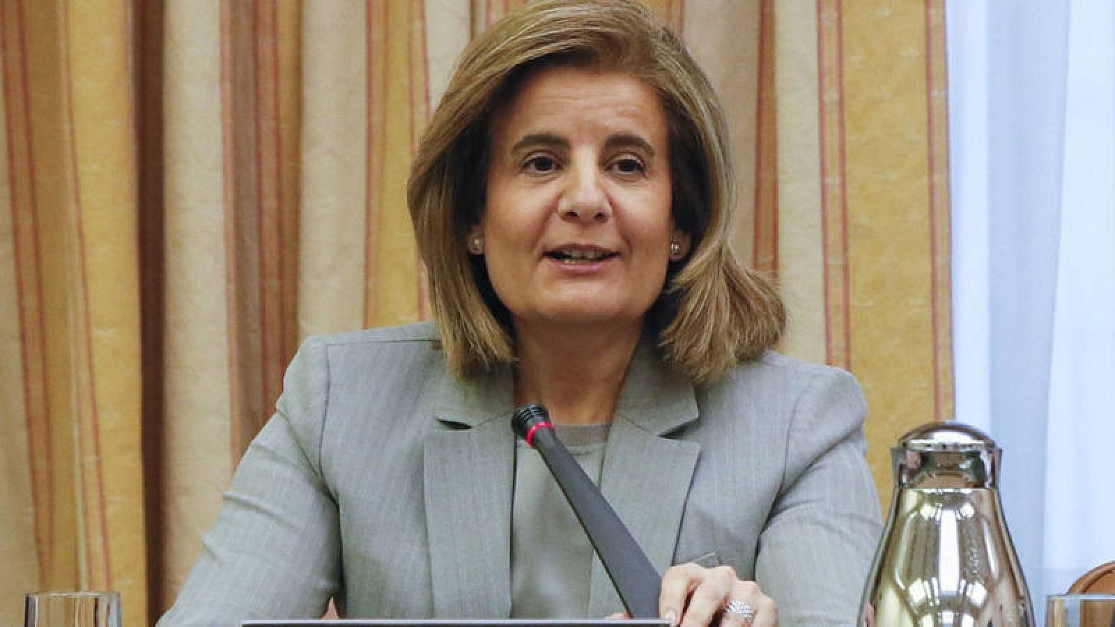 La ministra de Empleo y Seguridad Social, Fátima Báñez