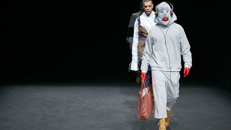 Desfile de Braint&Beast en el Teatro Nacional de Cataluña.