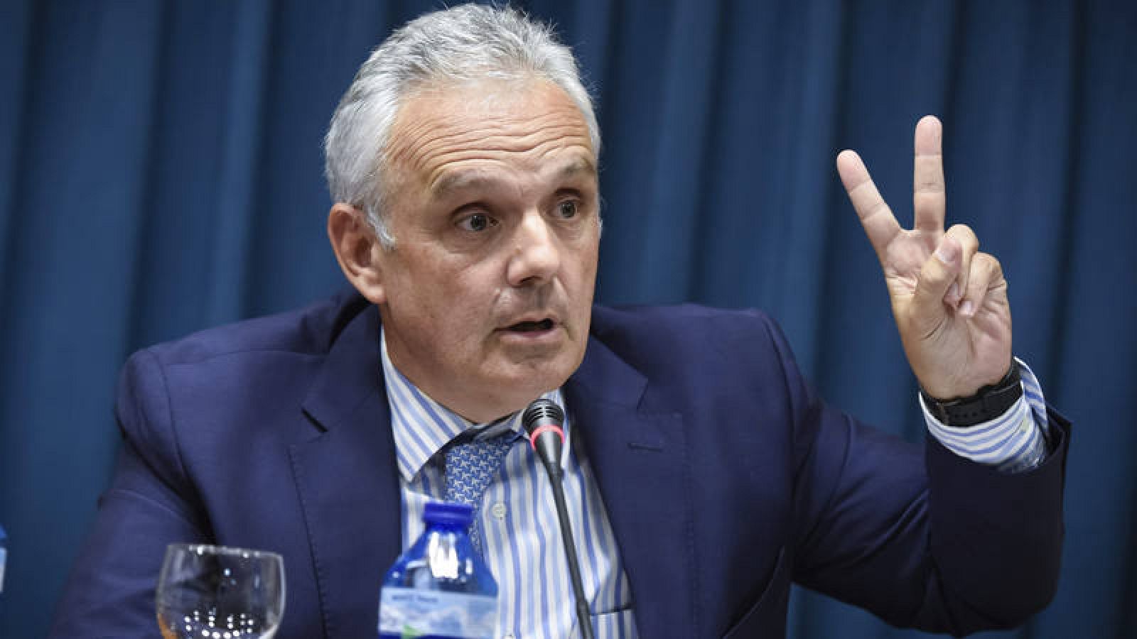 Imagen de archivo del expresidente de la RFET, José Luis Escañuela