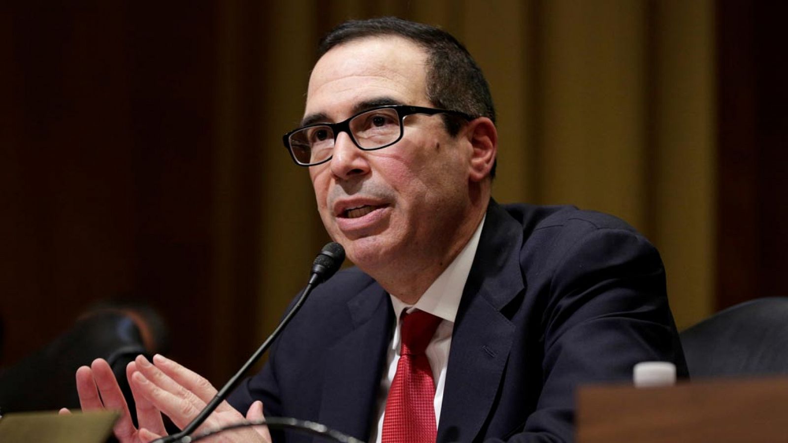 El nuevo secretario del Tesoro del Gobierno de Trump, Steve Mnuchin