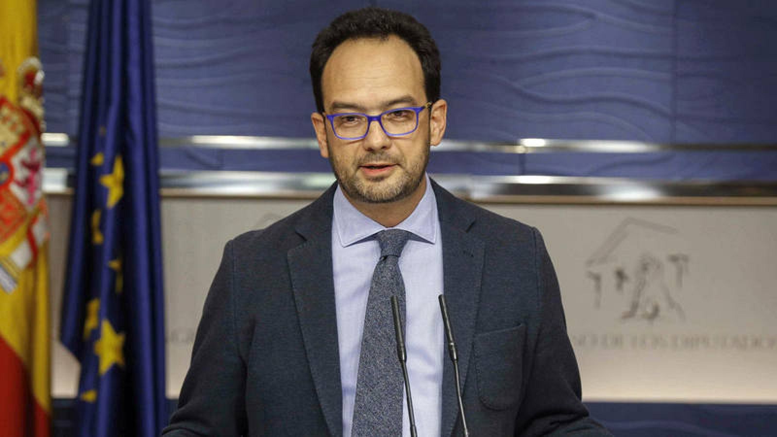  El portavoz parlamentario del PSOE, Antonio Hernando, en una imagen de archivo.