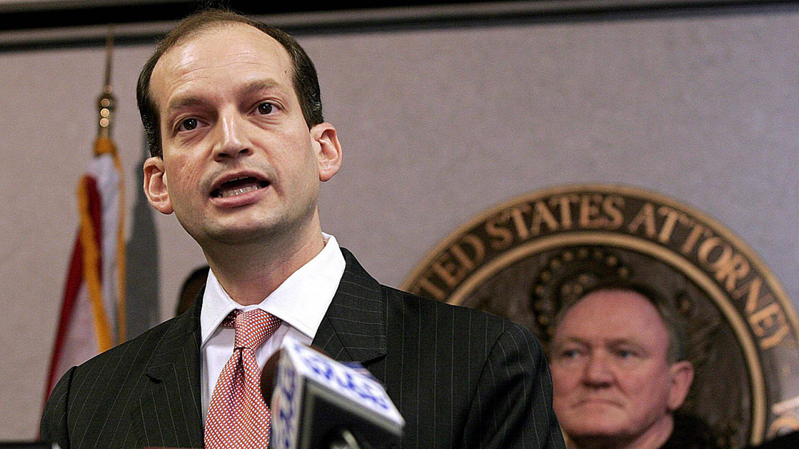 El abogado hispano y ex fiscal general de Miami, Alexander Acosta, nominado por el presidente estadounidense, Donald Trump, para encabezar el Departamento de Trabajo.