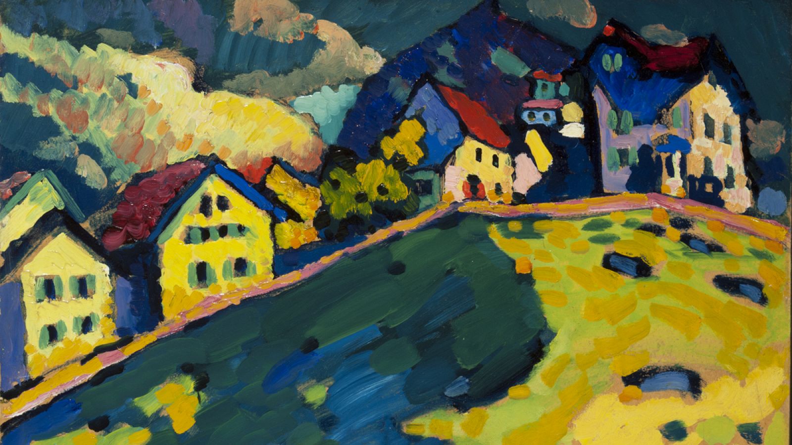 Vassily Kandinsky. Murnau. Paisaje de verano. 1909.
