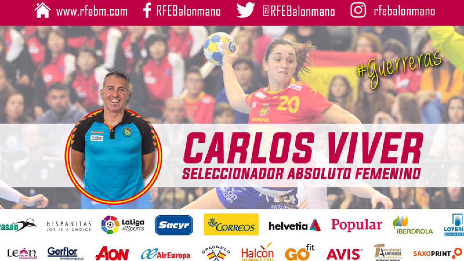 Carlos Viver recoge el testigo de Dueñas en la selección española femenina 