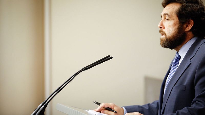 El  secretario general del grupo parlamentario de Ciudadanos en el Congreso, Miguel Gutiérrez.