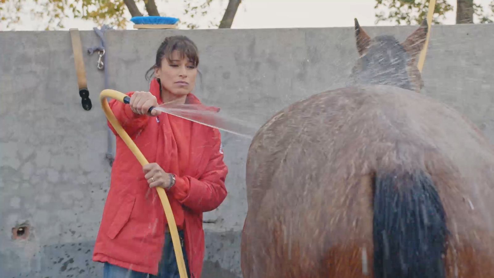 Sonia Ferrer, trabajadora de un centro hípico en 'Trabajo temporal'