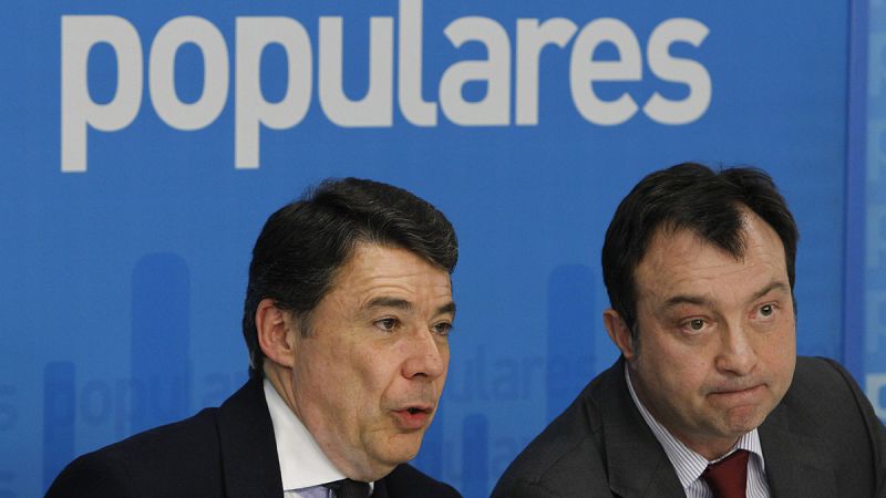 Imagen de archivo de Ignacio González y Manuel Cobo