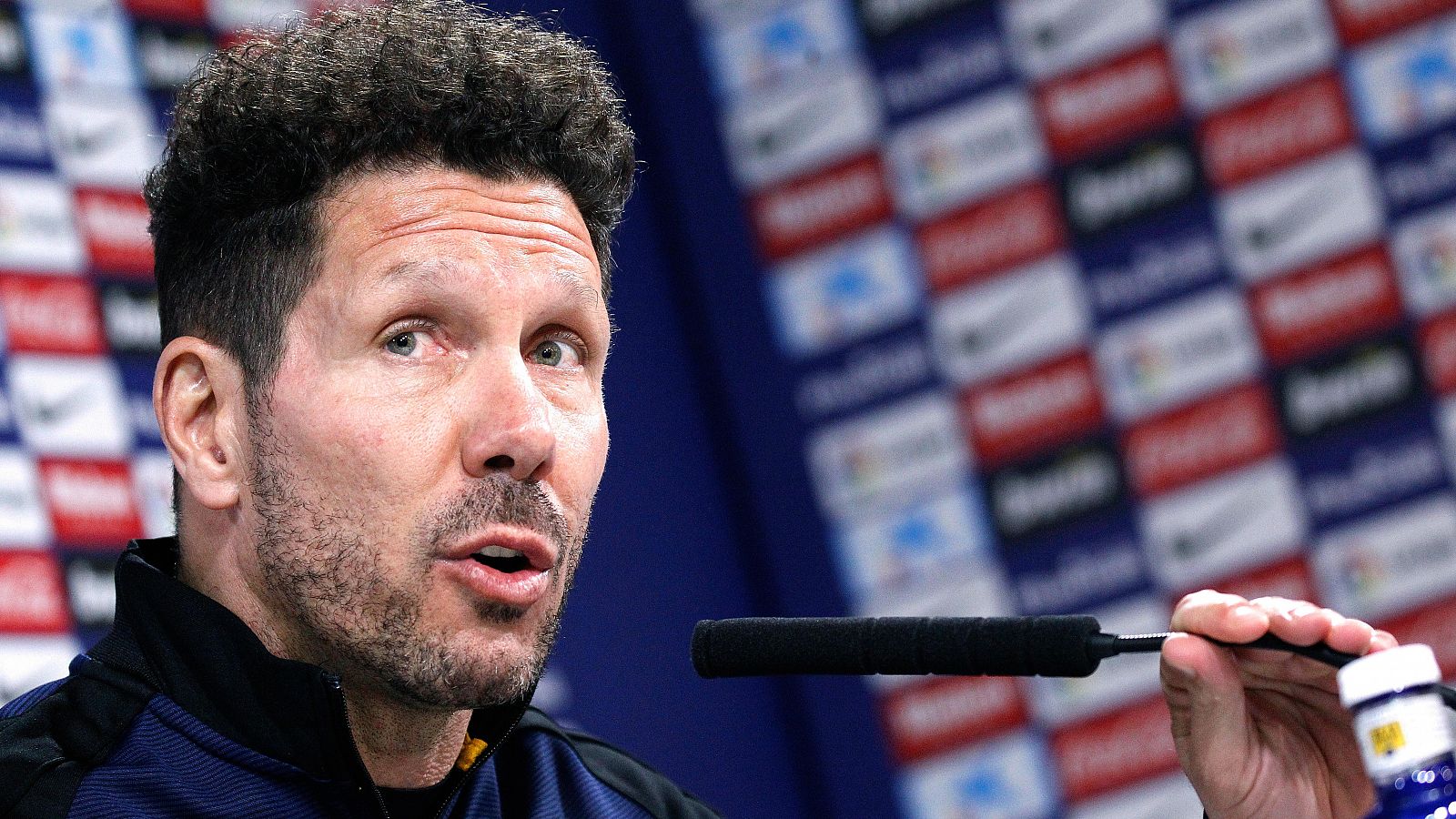 Diego Pablo Simeone, en rueda de prensa.