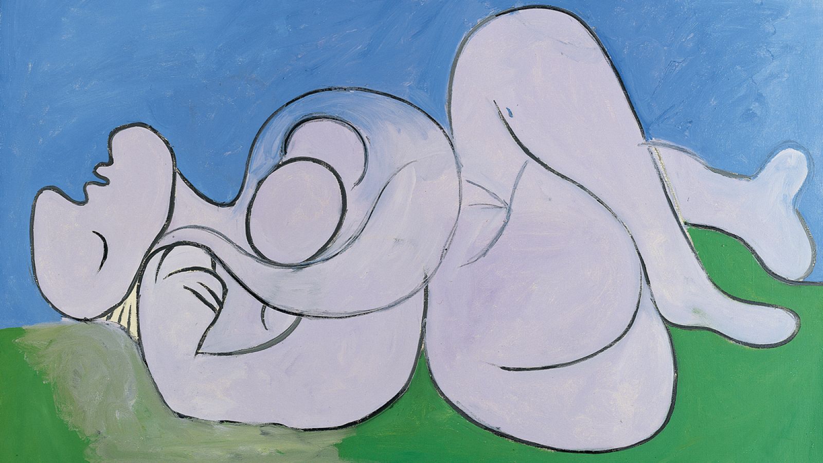 Pablo Picasso. 'La siesta' (Boisgeloup, 18 agosto 1932). Fundación Almine y Bernard Ruiz-Picasso para el Arte. Préstamo temporal en el Museo Picasso Málaga.