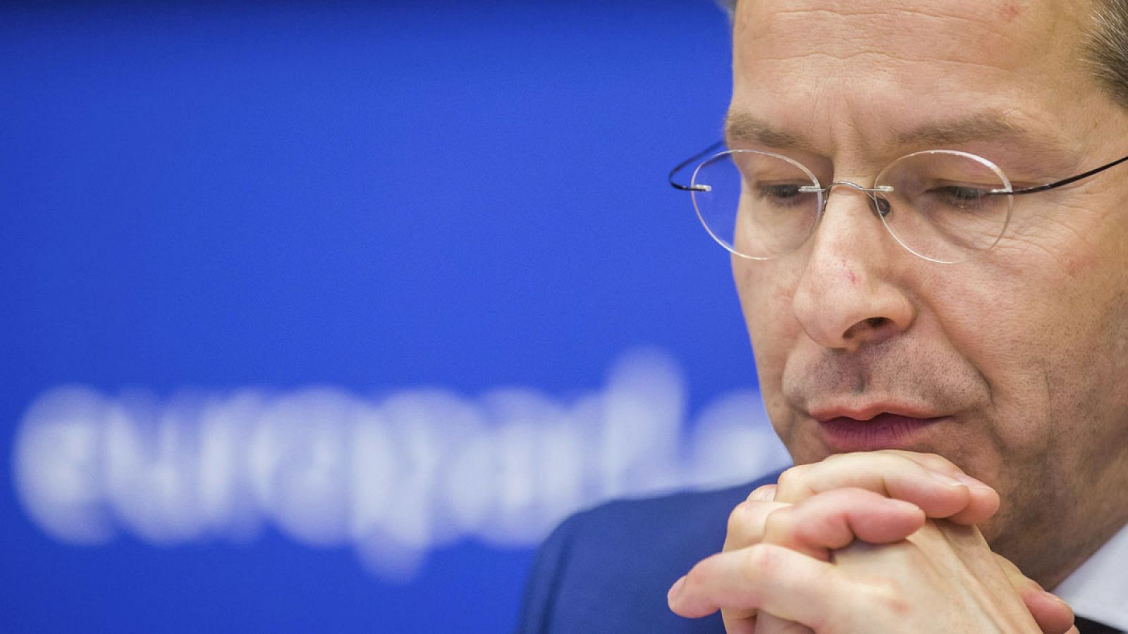 El ministro holandés de Finanzas y presidente del Eurogrupo, Jeroen Dijsselbloem, durante una reunión de los ministros de Economía y Finanzas de la UE en Bruselas (Bélgica).