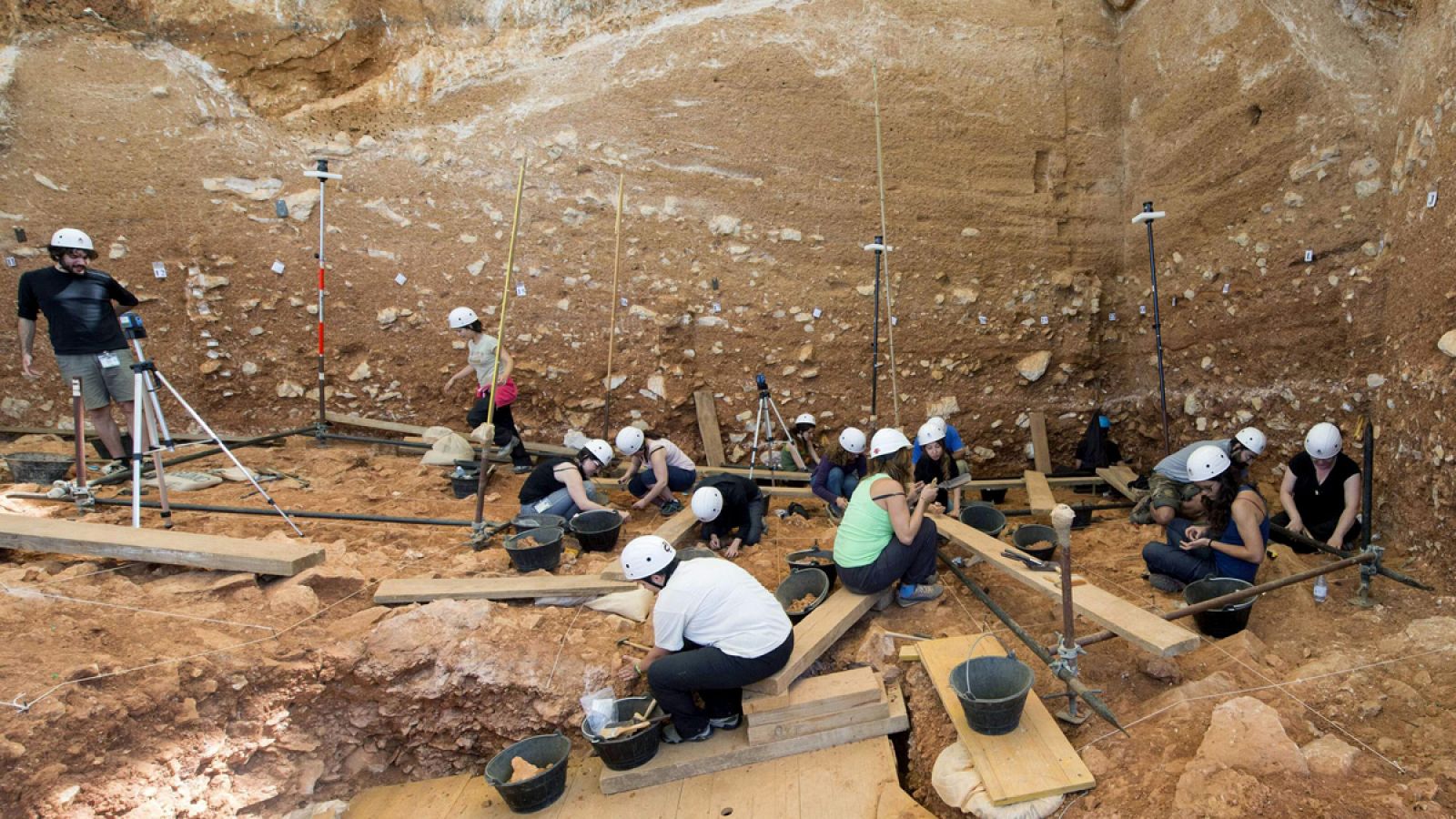 Imagen de archivo del yacimiento de Gran Dolina, en Atapuerca (Burgos).
