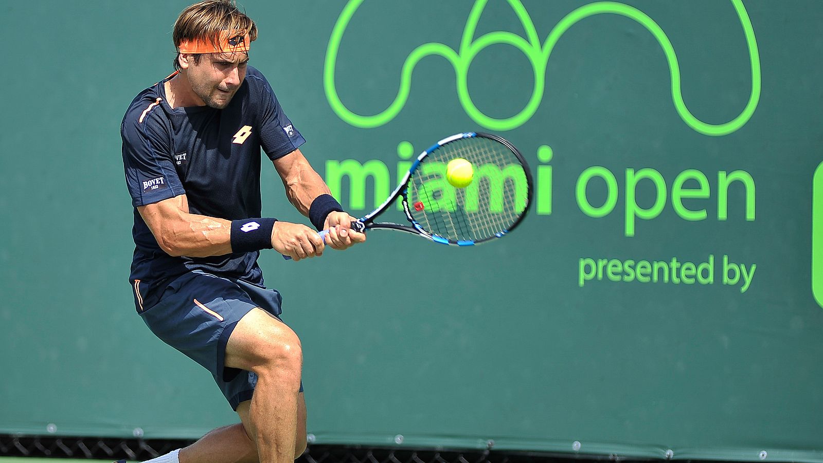 David Ferrer no pasa del debut en Miami.