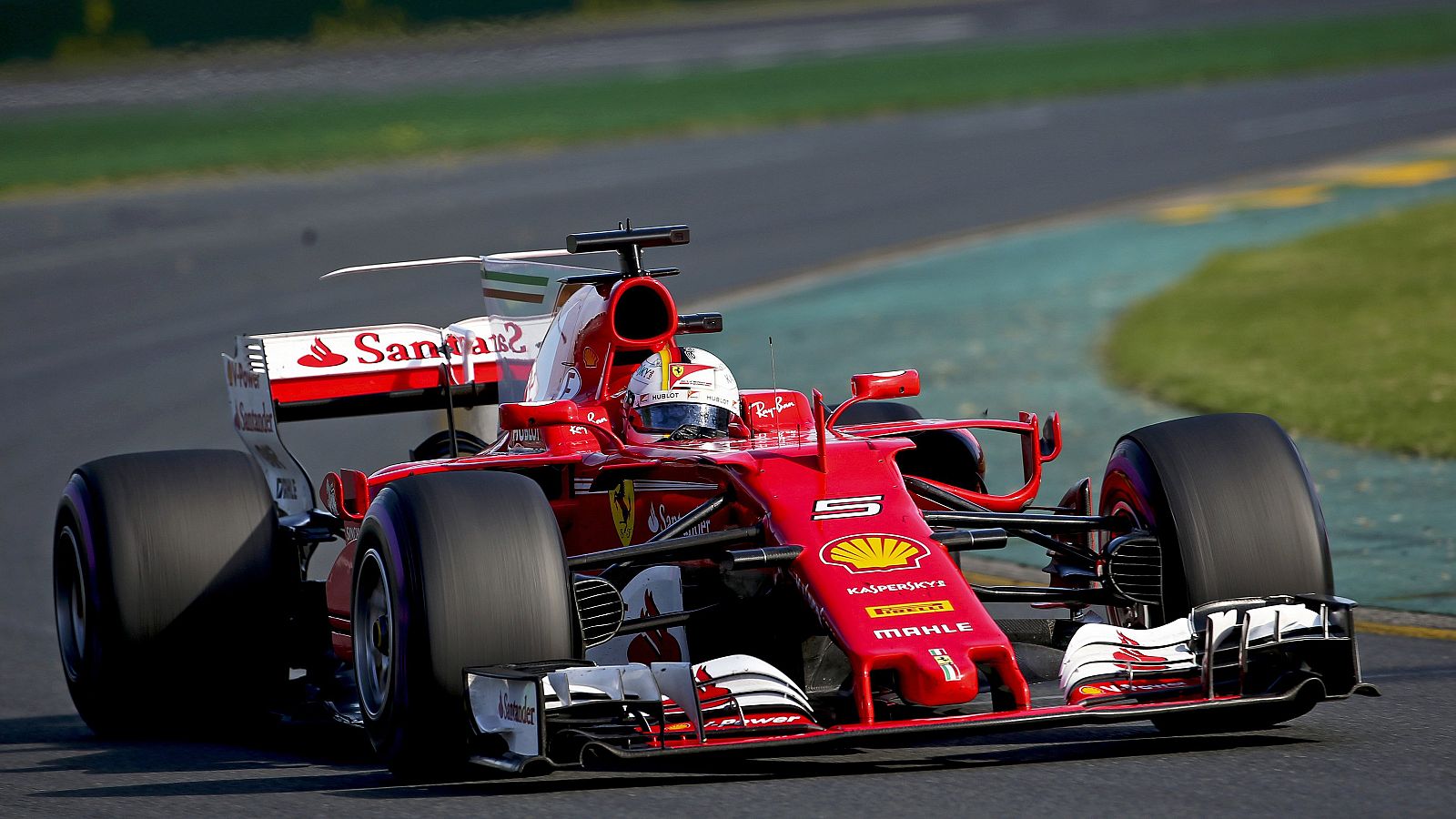Vettel se impone en la primera carrera de 2017.