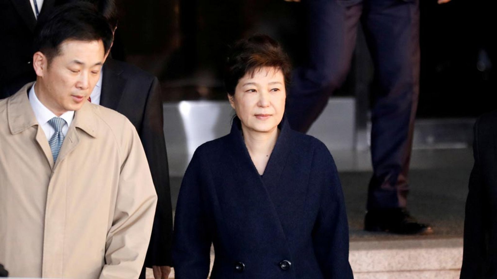 Imagen de archivo de la expresidenta de Corea del Sur Park Geun-hye