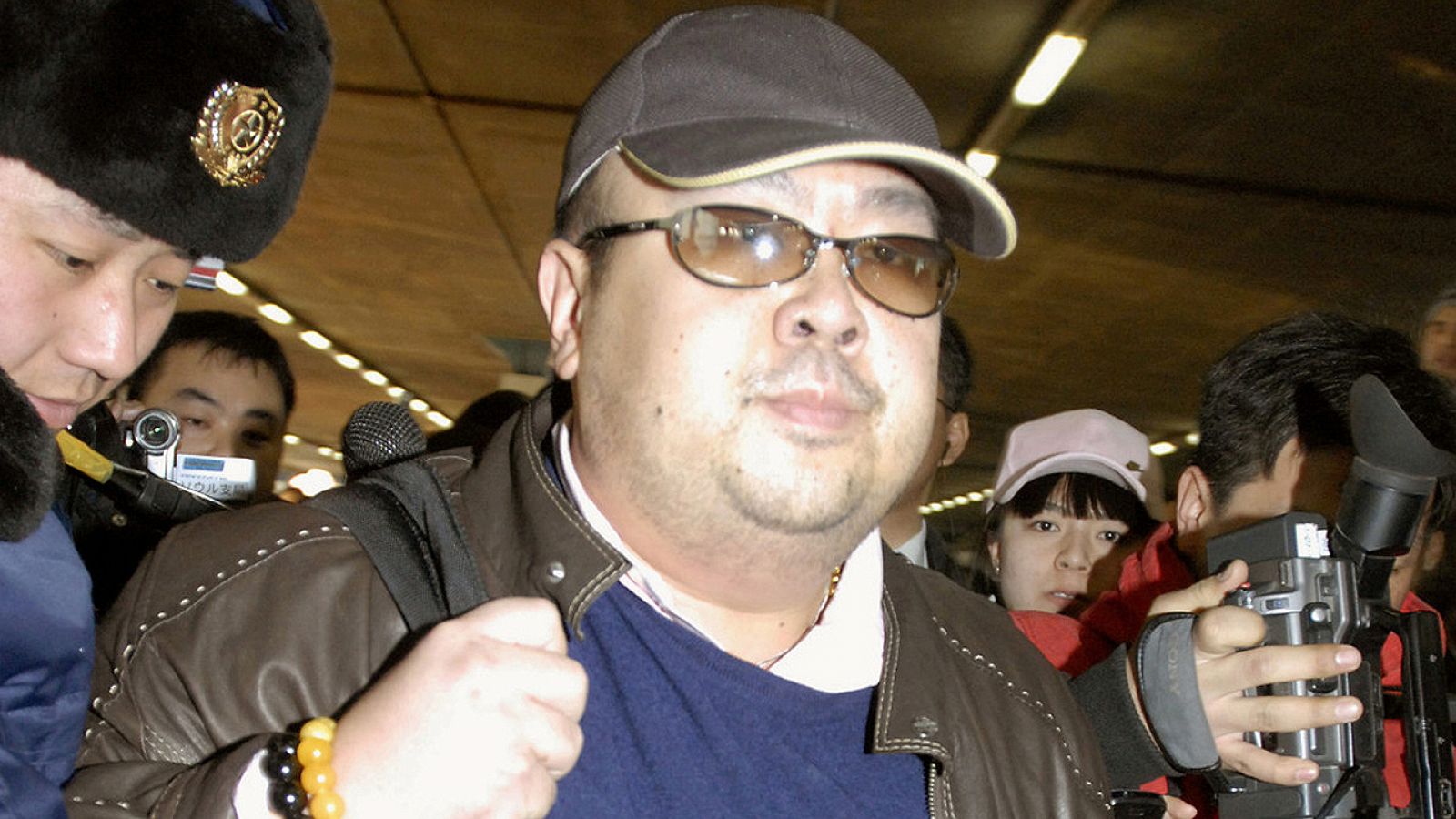 Imagen de archivo: Kim Jong-Nam en el aeropuerto de Pekín el 11 de febrero de 2017. Foto: Kyodo/via REUTERS