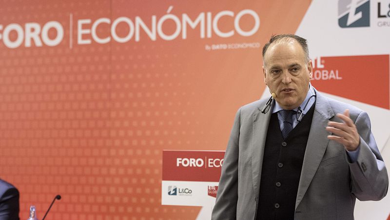 Javier Tebas: "La Premier League puede llevarse a nuestros mejores jugadores"