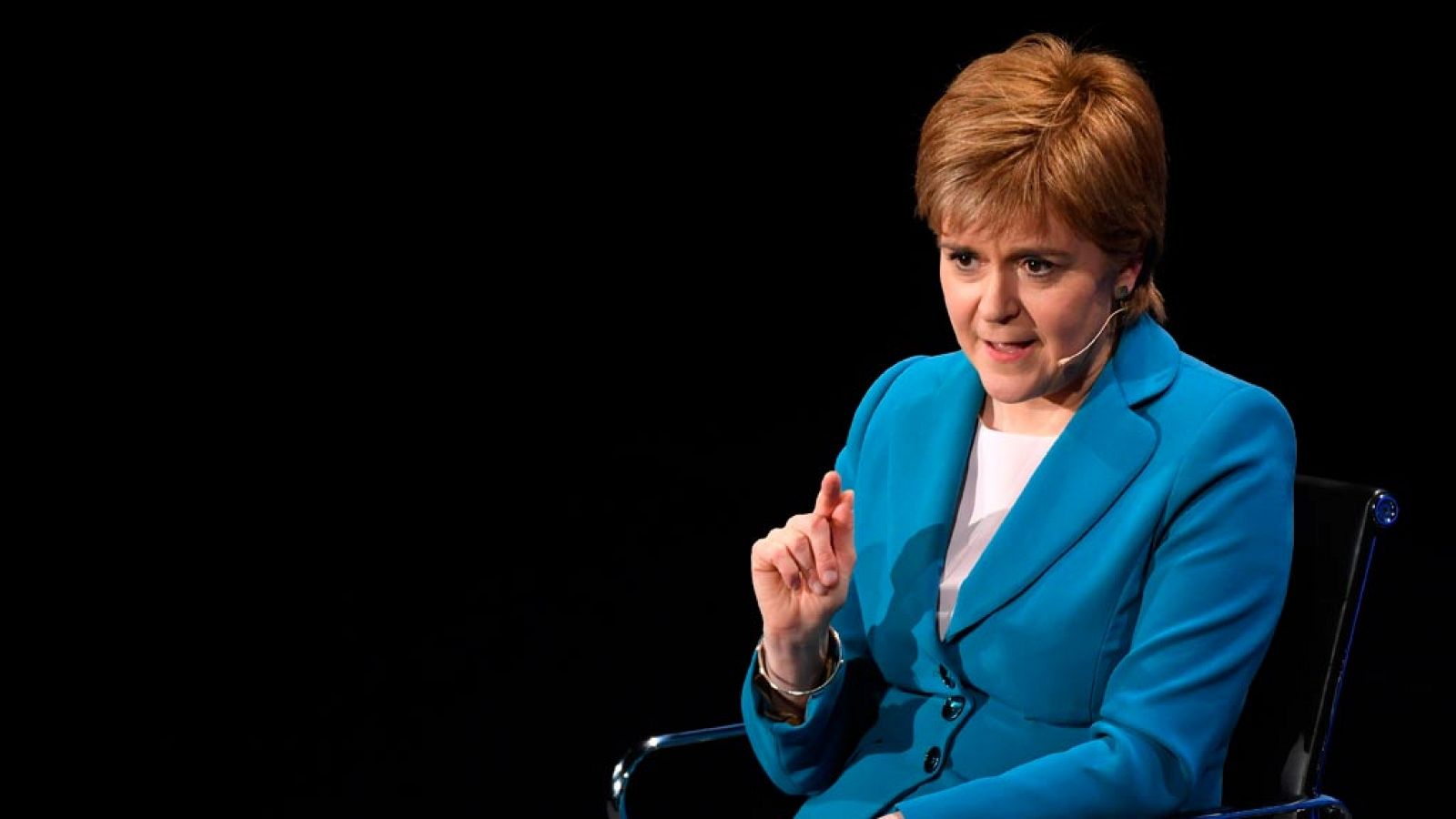 La primera ministra de Escocia, Nicola Sturgeon