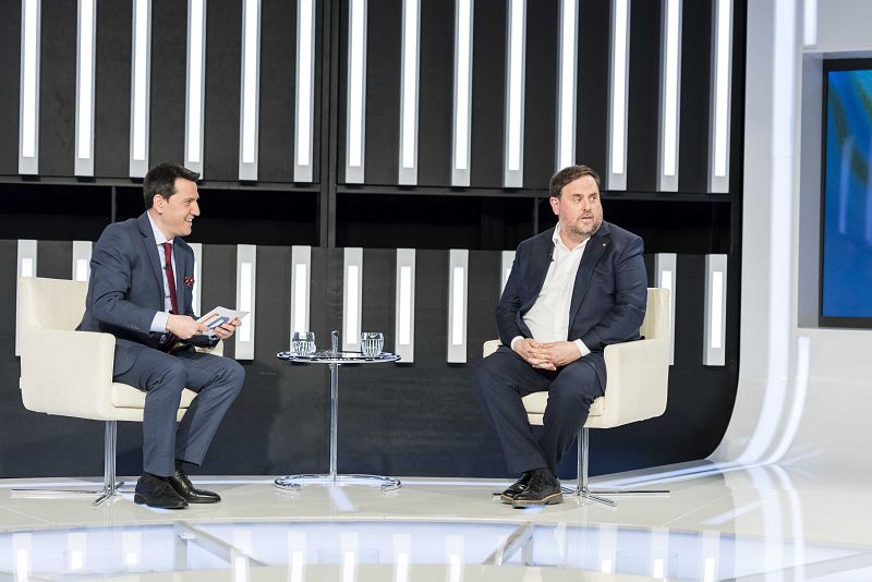 Quim Barnola i Oriol Junqueras