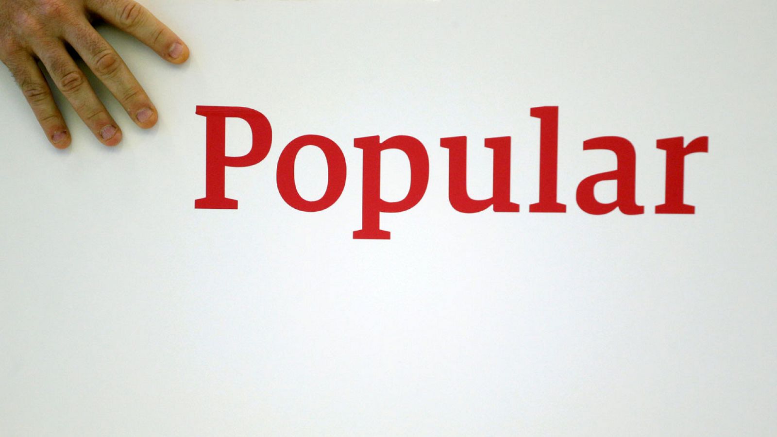 Imagen de archivo del logo del Banco Popular