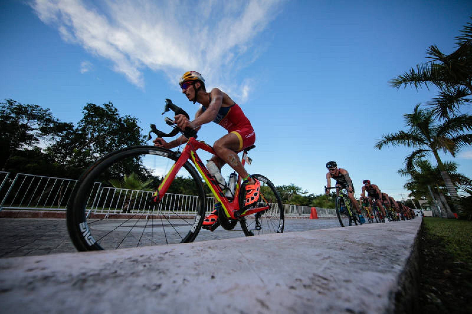 Mario Mola en una prueba de triatlón del año pasado.