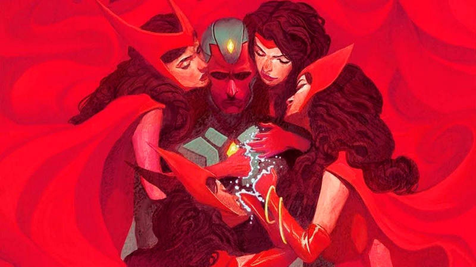 Fragmento de la portada del segundo tomo de 'La Visión'